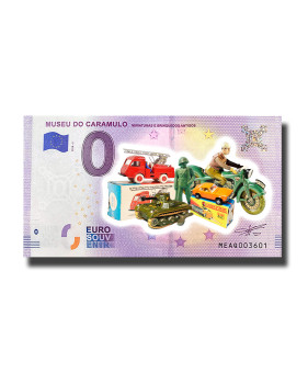 0 Euro Souvenir Banknote Museu Do Caramulo Colour Portugal MEAQ 2018-2