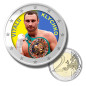 2 Euro Coloured Coin Boxer - Vitalii Klychko