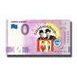 0 Euro Souvenir Banknote Laurel & Hardy Colour Netherlands PELH 2024-1