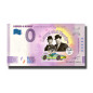 0 Euro Souvenir Banknote Laurel & Hardy Colour Malta FELH 2024-1