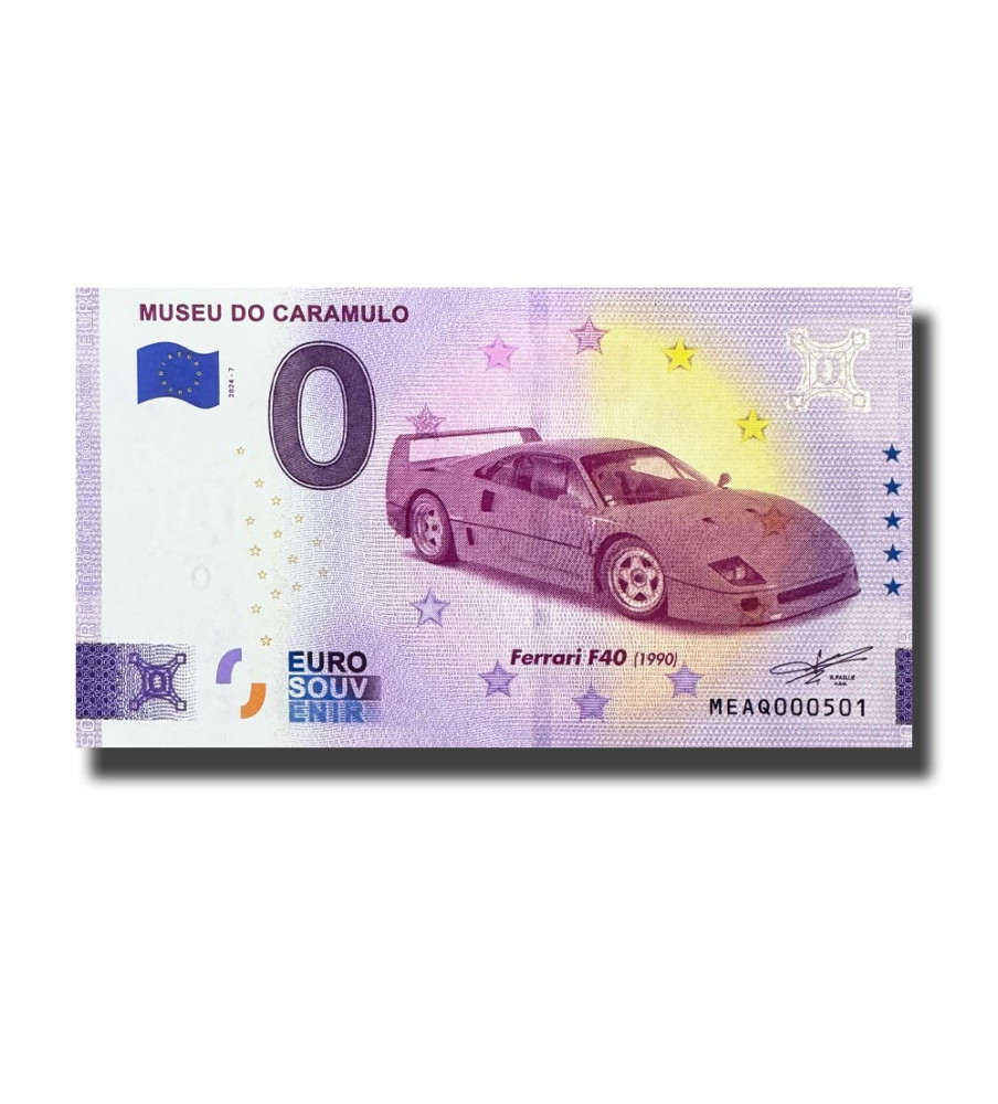 0 Euro Souvenir Banknote Museu Do Caramulo  Portugal MEAQ 2024-7