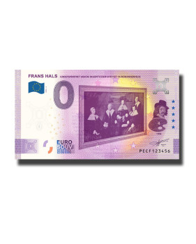 0 Euro Souvenir Banknote Frans Hals Netherlands PECF 2024-4