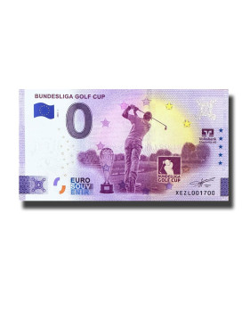 0 Euro Souvenir Banknote Bundesliga Golf Cup Germany XEZL 2024-1