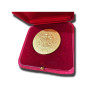 1971 Malta Philatelic Exhibition Medal in Box Gold Gilt