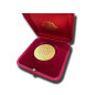 1973 Malta Philatelic Exhibition Medal in Box Gold Gilt
