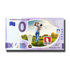 0 Euro Souvenir Banknote Bundesliga Golf Cup Colour Germany XEZL 2024-1