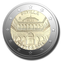2024 Spain Sevilla Cathedral 2 Euro Coin