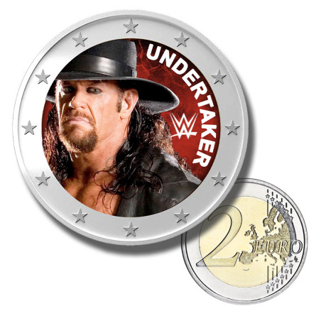 2 Euro Colour Coin Undertaker