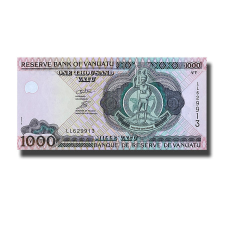 Vanuatu 1000 Vatu Banknote Uncirculated