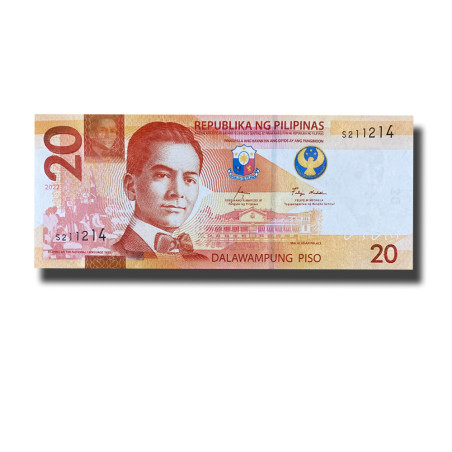 Philippines 20 Piso Banknote Uncirculated