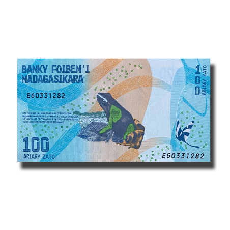 Madagascar 100 Ariary Zato Banknote Uncirculated