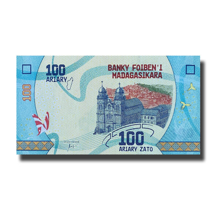 Madagascar 100 Ariary Zato Banknote Uncirculated