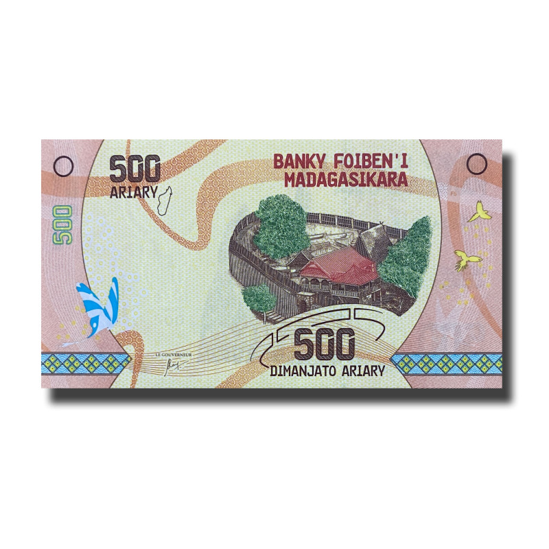 Madagascar 500 Ariary Zato Banknote Uncirculated