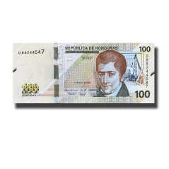 Honduras Cien 100 Lempiras Banknote Uncirculated