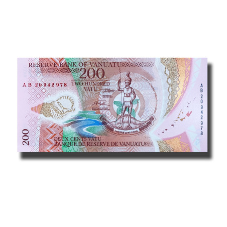 Vanuatu 200 Vatu Banknote Uncirculated