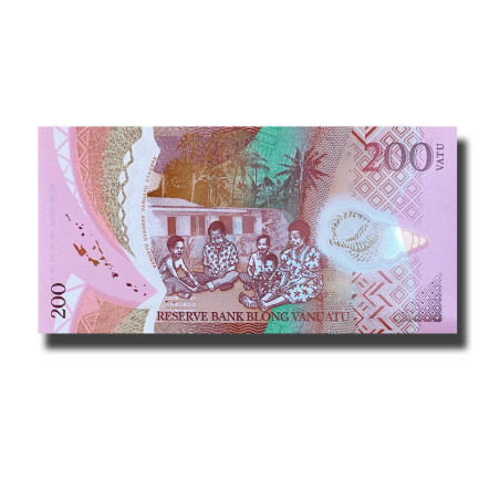 Vanuatu 200 Vatu Banknote Uncirculated