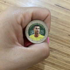 2 Euro Coloured Coin Single box Football Star - Cristiano Ronaldo (Saudi Arabia)