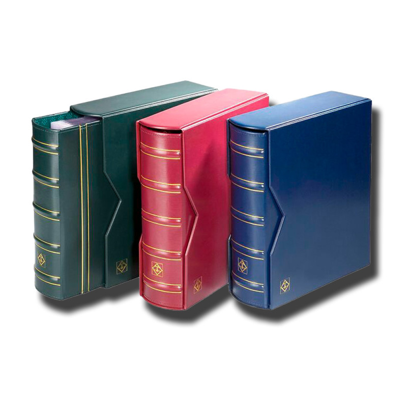 Ringbinder OPTIMA, classic design GIGANT, incl. slipcase, red