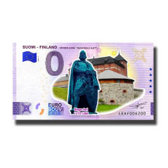 0 Euro Souvenir Banknote Suomi- Finland Colour Finland LEAF 2024-1