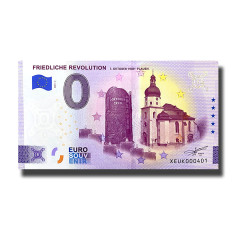 0 Euro Souvenir Banknote Friedliche Revolution Germany XEUK 2024-2