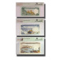 PMG 65-66 Choice Uncirculated Malta Banknote set of 3 PICK 31as 32bs, 33as 1967 1 5 10 Liri A/1 B/1 C/1