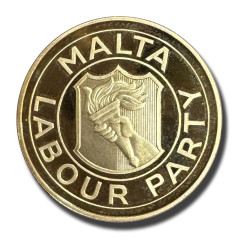 Malta Labour Party Medal 'Kwartieri Godda Partit Laburista' Gold