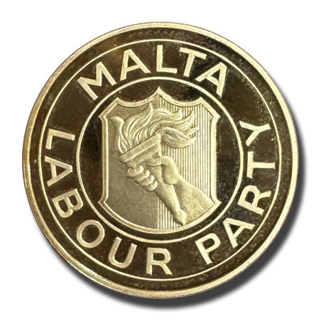 Malta Labour Party Medal 'Kwartieri Godda Partit Laburista' Gold