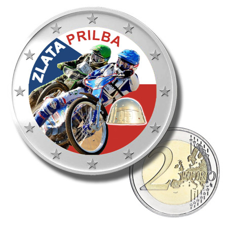 2 Euro Coloured Coin Zlata Prilba