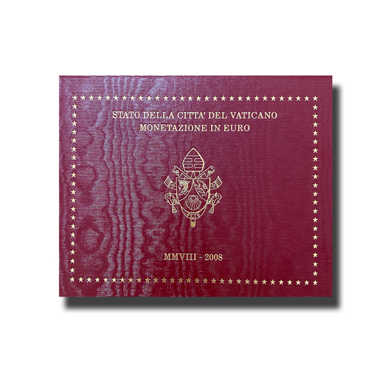 2008 Vatican Euro Coin Year Set