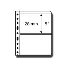 Leuchtturm Vario 2C Plastic Sheets Clear Pack of 5