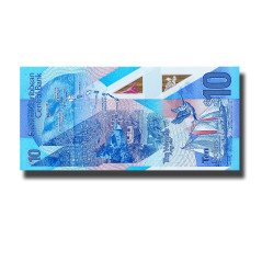 2019 Eastern Caribbean 10 Dollars P57 Polymer Banknote Uncirculated