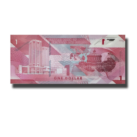 2020 Trinidad and Tobago 1 Dollar Polymer Banknote Uncirculated