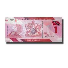 2020 Trinidad and Tobago 1 Dollar Polymer Banknote Uncirculated