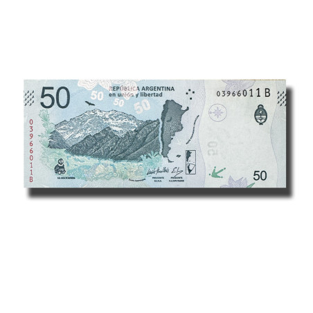 Argentina 50 pesos Banknote Uncirculated