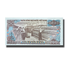 1988 Vietnam 2000 Dong Banknote Uncirculated