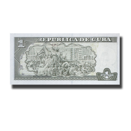 2017 Cuba 1 Peso Banknote Uncirculated