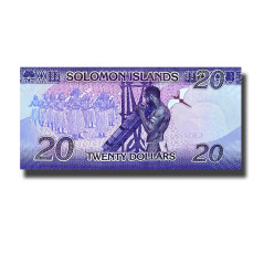 Solomon Islands 20 Dollars Banknote Uncirculated