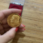 Malta Medal Medal Joannes Pavlvs II Djocesi Ta'Ghawdex Imwaqqfa Fl-1864 Gold Guilt