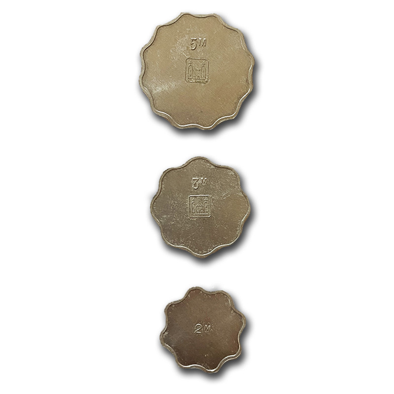 1972 Malta Coin 2m 3m 5m Prova Test Coin Trial Extremely Rare 1972 Malta Coin 2m 3m 5m Prova Test Coin Trial Extremely Rare