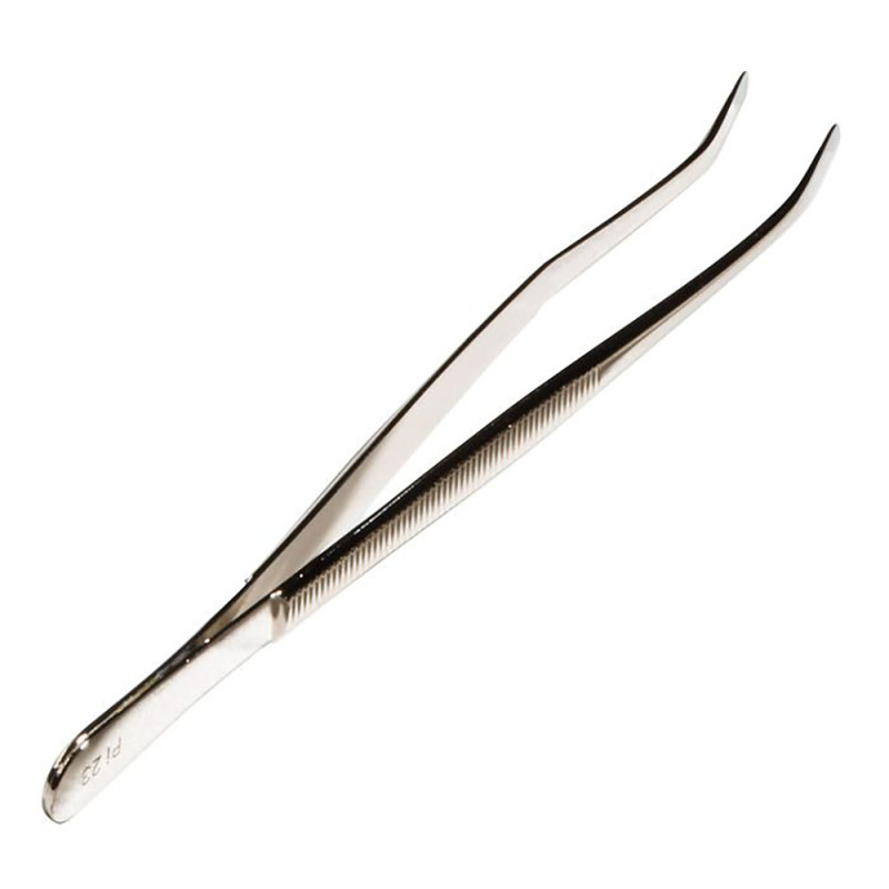 Leuchtturm Luxury stamp tweezers 42, curved Leuchtturm Luxury stamp tweezers 42, curved