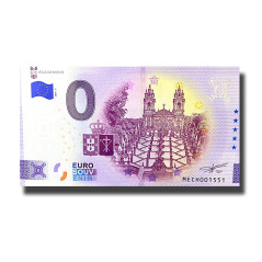 0 Euro Souvenir Banknote Bom Jesus Do Monte Portugal MECH 2024-2