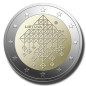 2024 Lithuanian Tradition of Straw Gardens 2 Euro Coin