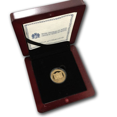 2009 MALTA - €50 LA CASTELLANIA GOLD COIN PROOF GOLD