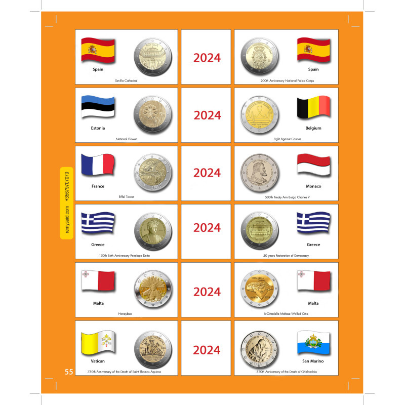 2€ Euro Commemorative Page 55 2€ Euro Commemorative Page 55