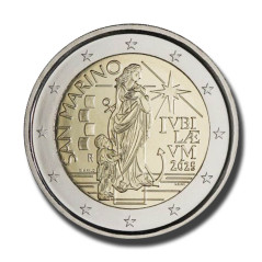 2025 San Marino Giubileo Anno Santo Pellegrini di Speranza 2 Euro Coin
