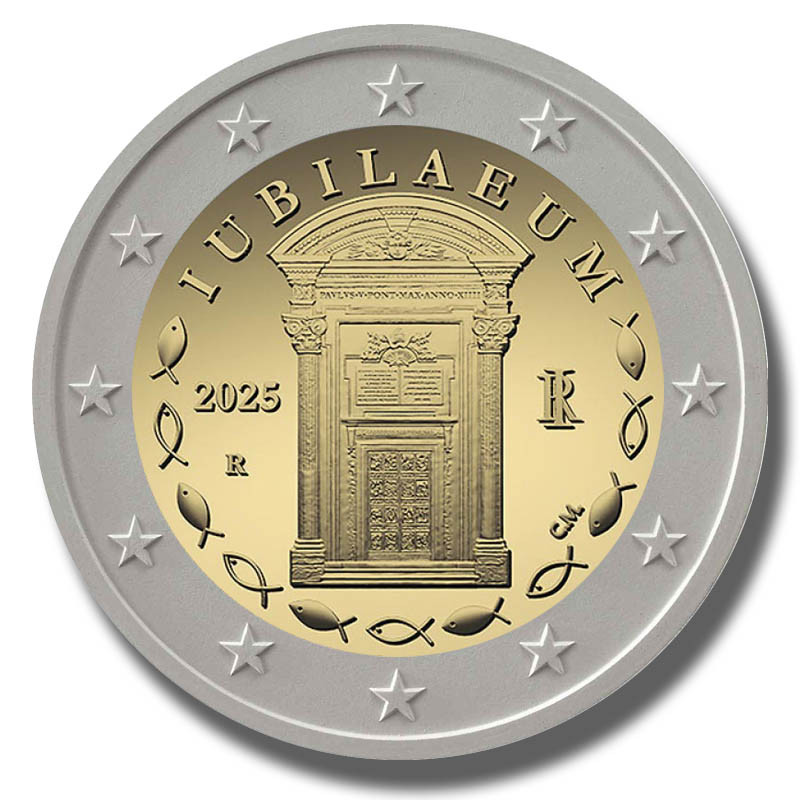 2025 Italy Jubilaeum 2 Euro Coin