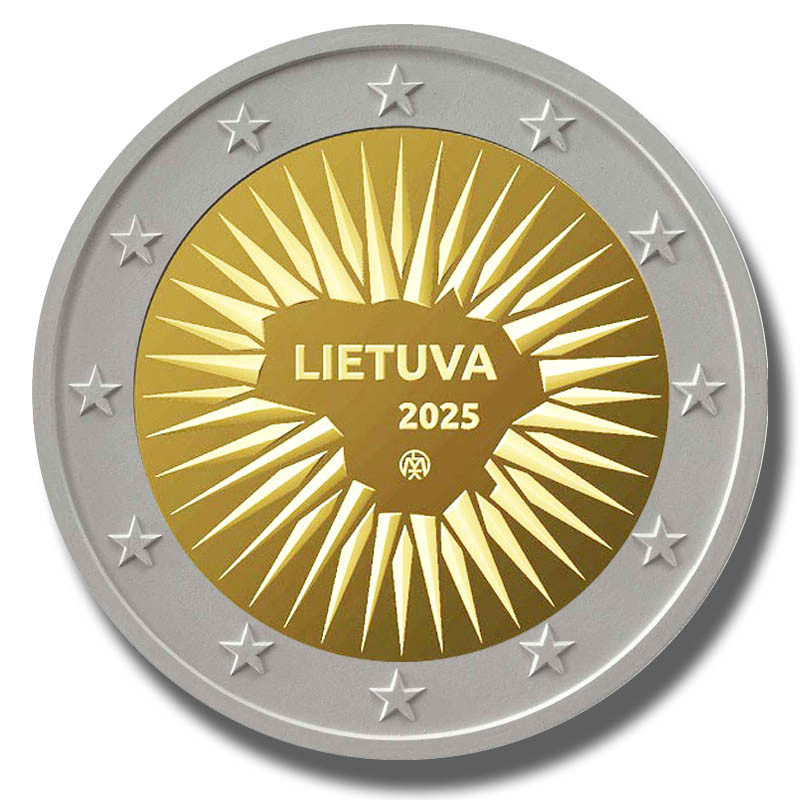 2025 Lithuania Defence 2 Euro Coin