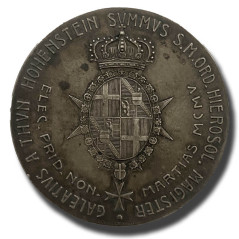 1905 Knights of Malta Bronze Medal Galeazzo von Thun und Hohenstein