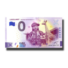 0 Euro Souvenir Banknote Legoland Discovery Centre Oberhausen Germany XEQT 2025-1