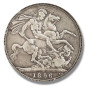 1896 VICTORIA CROWN SILVER COIN